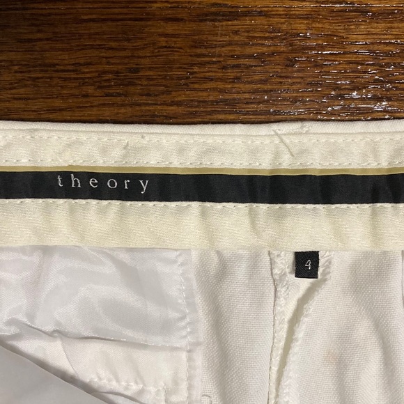 WHITE THEORY BERMUDA SHORTS - Picture 2 of 3